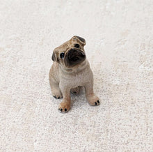 Load image into Gallery viewer, Pug Puppy Dog Minifig Mini Figurine
