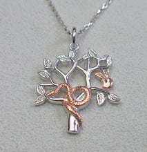 Load image into Gallery viewer, High Quality Solid 925 Sterling Silver Garden of Eden Faith Pendant Necklace