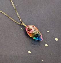 Load image into Gallery viewer, Rainbow Quartz Spiritual Pendant Necklace