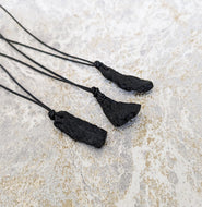 Genuine Asteroid Rock Space Pendant Necklace