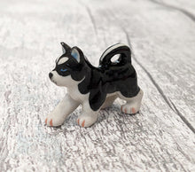 Load image into Gallery viewer, Husky Puppy Dog Minifig Mini Figurine