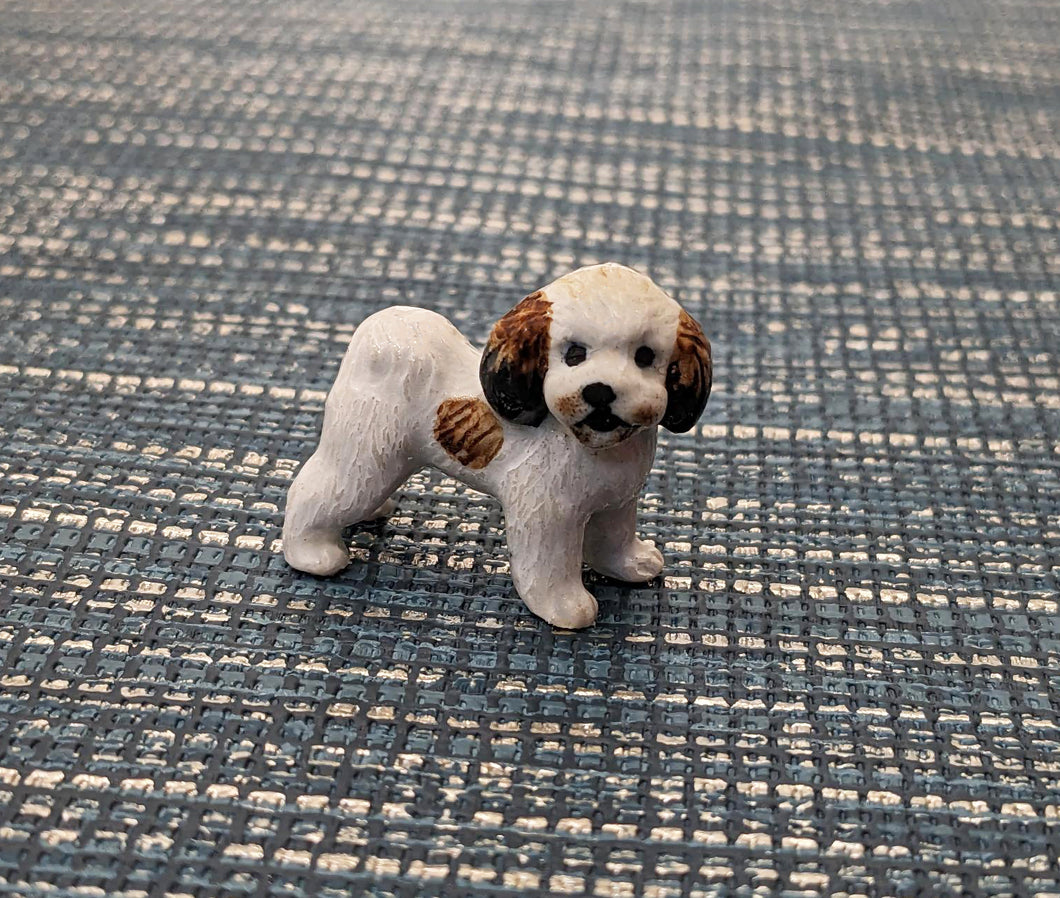 Shih Tzu Puppy Dog Minifig Mini Figurine