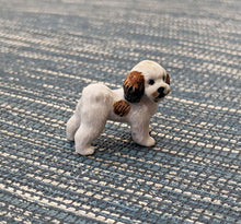 Load image into Gallery viewer, Shih Tzu Puppy Dog Minifig Mini Figurine