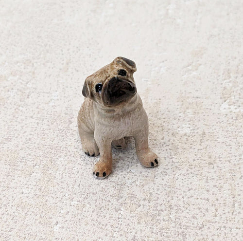 Pug Puppy Dog Minifig Mini Figurine