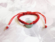 Lucky Jade Kabbalah Bracelet
