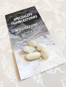 Tumbled Rainbow Moonstone Crystals - for Fertility and Childbirth