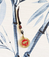 Chinese Zodiac Year of The Pig Lucky Coin Charm Keyring