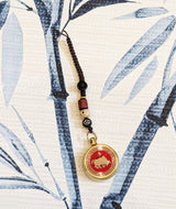 Chinese Zodiac Year of The Ox Lucky Coin Charm Keyring