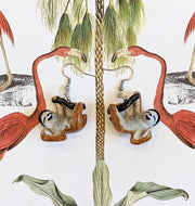 Baby Sloth Porcelain Earrings