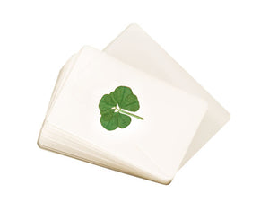 Laminated Real Genuine Seven Leaf Clover