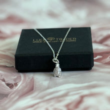 Load image into Gallery viewer, Solid 925 Sterling Silver Baby Penguin Chick Pendant Necklace