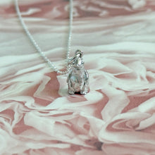 Load image into Gallery viewer, Solid 925 Sterling Silver Baby Penguin Chick Pendant Necklace