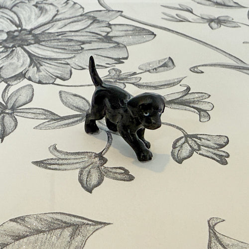 Black Labrador Puppy Dog Minifig Mini Figurine