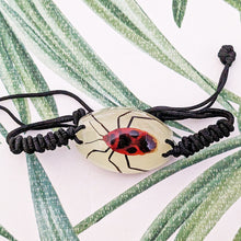 Load image into Gallery viewer, Real Firebug Glow in the Dark Bracelet - Pyrrhocoris apterus