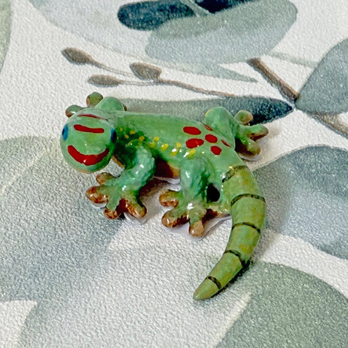 Gecko Lizard Minifig Mini Figurine