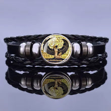 Load image into Gallery viewer, Ancient Egyptian Golden Isis Mens Bracelet