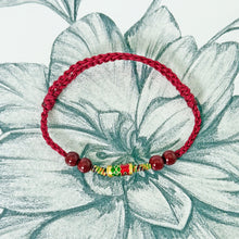Load image into Gallery viewer, Lucky Feng Shui Natural Cinnabar Koi Carp Fish Bracelet