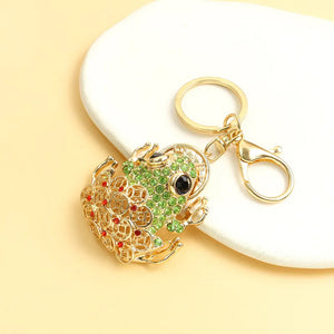 Feng Shui Toad Keyring Keychain