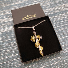 Load image into Gallery viewer, Medieval Dragon Sword Pendant Necklace