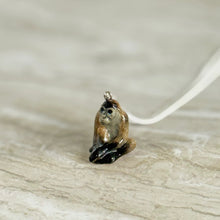Load image into Gallery viewer, Monkey Porcelain Animal Pendant Necklace