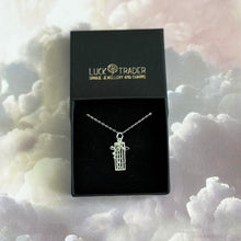 Load image into Gallery viewer, Solid 925 Sterling Silver Musical Notation Music Note Pendant Necklace