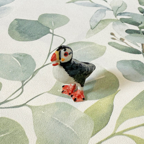 Puffin Bird Minifig Mini Figurine