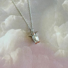 Load image into Gallery viewer, Solid 925 Sterling Silver Baby Puffling Puffin Bird Pendant Necklace