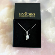 Load image into Gallery viewer, Solid 925 Sterling Silver Baby Puffling Puffin Bird Pendant Necklace