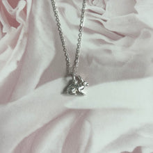 Load image into Gallery viewer, Sterling Silver Bunny Rabbit Pendant Necklace