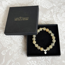 Load image into Gallery viewer, The Wealth Frequency Gemstone Bracelet with Real Citrine Gemstone