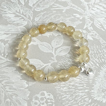 Load image into Gallery viewer, The Wealth Frequency Gemstone Bracelet with Real Citrine Gemstone