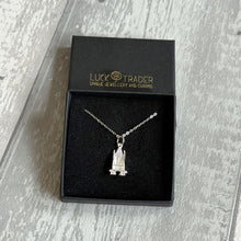 Load image into Gallery viewer, Sterling Silver Throne Pendant Necklace