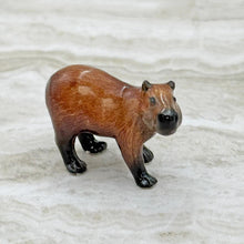 Load image into Gallery viewer, Miniature Capybara Figurine Porcelain Cappy Ornament