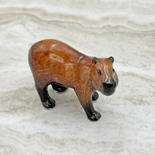 Load image into Gallery viewer, Miniature Capybara Figurine Porcelain Cappy Ornament