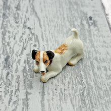 Load image into Gallery viewer, Miniature Jack Russell Terrier Figurine Porcelain Dog Ornament