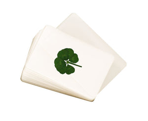 Laminated Real Genuine Six Leaf Clover