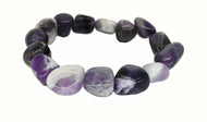Lucky Amethyst Pisces Birthstone Bracelet