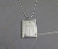 Sterling Silver Christian Bible Locket
