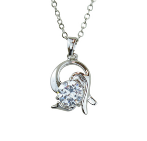 Capricorn Horoscope Zodiac Crystal Pendant Necklace