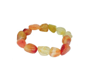 Lucky Carnelian Virgo Birthstone Bracelet