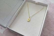 Load image into Gallery viewer, Sterling Silver Gold Plated Cross Pendant Necklace