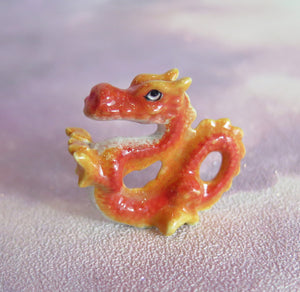 Lucky Chinese Dragon Minifig Mini Figurine