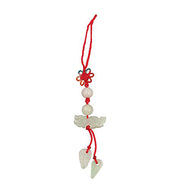 Lucky Real Jade Phone Charm Chinese Year of The Dragon