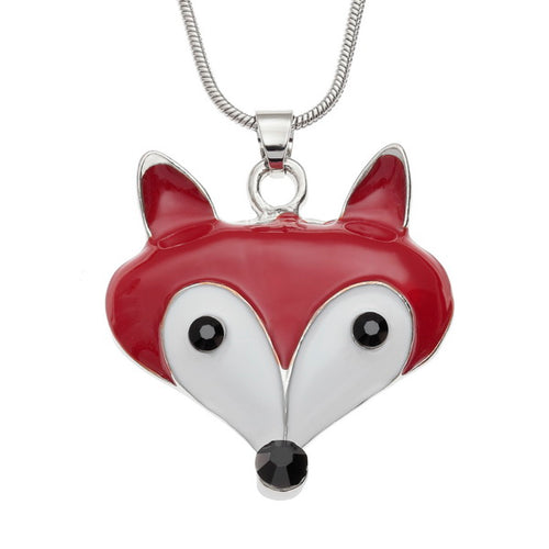 Fox Pendant Necklace