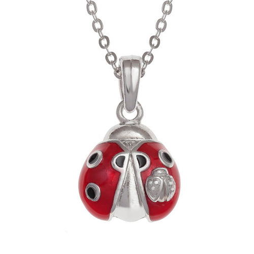 Ladybird Pendant Necklace