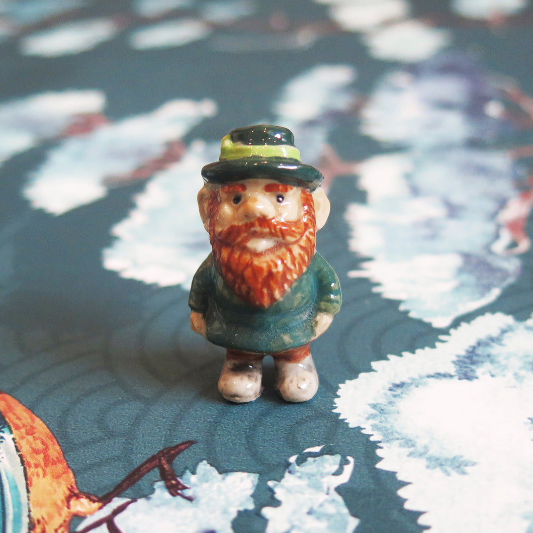 Lucky Irish Leprechaun Minifig Mini Figurine
