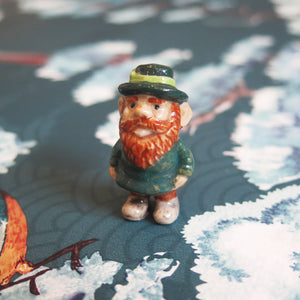 Lucky Irish Leprechaun Minifig Mini Figurine