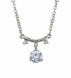 Libra Horoscope Zodiac Crystal Pendant Necklace
