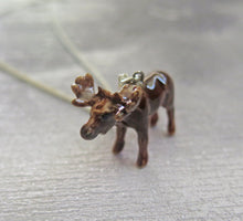 Load image into Gallery viewer, Porcelain Spirit Animal Pendant Necklace