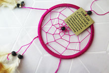 Load image into Gallery viewer, Pink Native American Dream Catcher